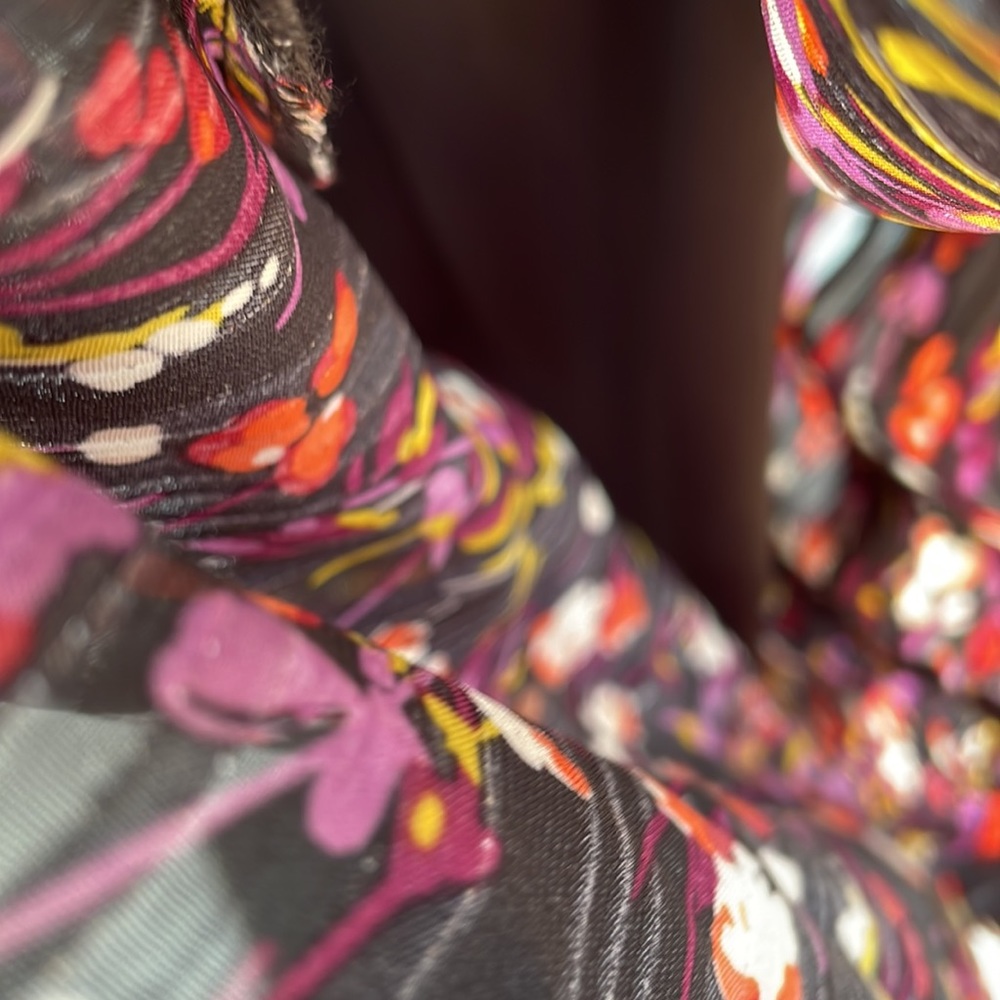 LANE BRYANT SHIMMERING FLORAL MAXI DRESS SIZE 20 - Picture 8 of 13